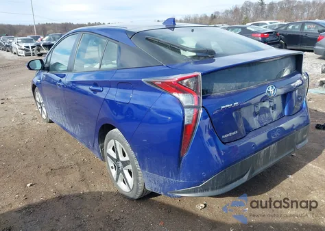 2017 Toyota Prius Four Touring from USA, damaged, VIN JTDKARFU5H3531368